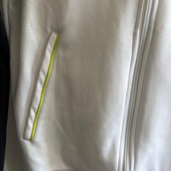 Adidas Black and White Bomber Jacket with Signature Stripes - Picture 7 of 9